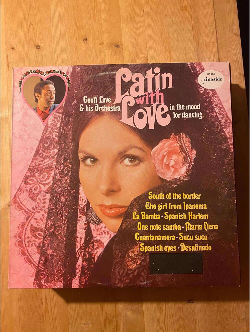 Geoff Love And His Orchestra – Latin With Love Vintage 33rpm VG+ AB29